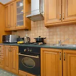 Family In With Desk And Bathtub By Renters *